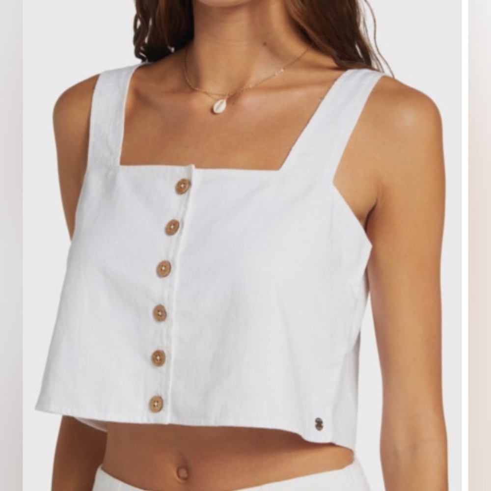 NWT Roxy Together Sunset Cropped Tank Top XL
